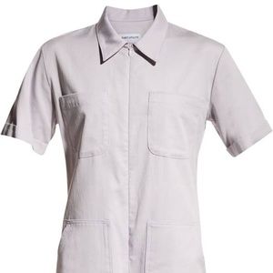 Rivet Utility Runaround Zip Front Romper - Lilac size 6